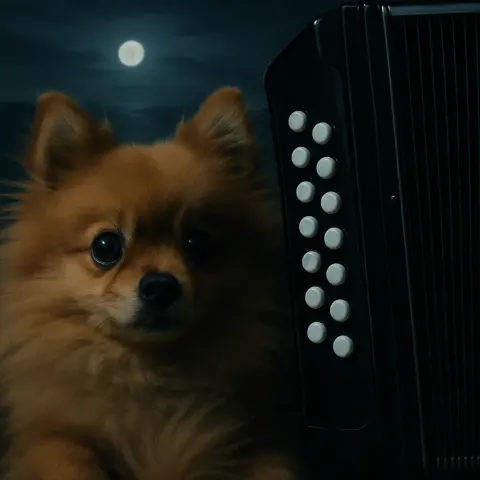 Fluffy Orange Pomeranian