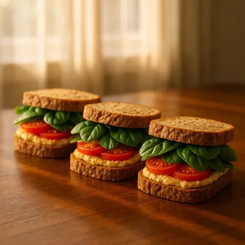 Three Delectable Sandwiches