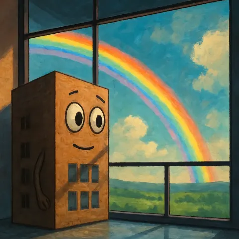 Through its Windows