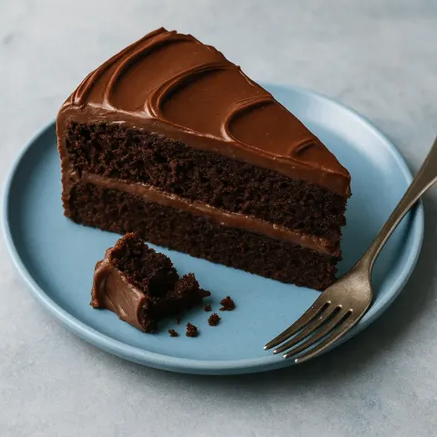 Piece of Chocolate Cake
