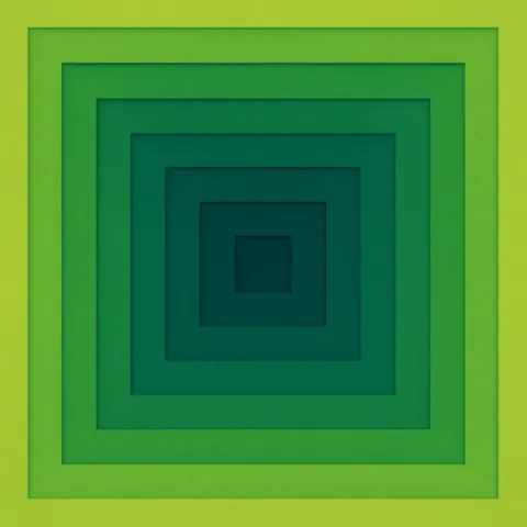 Geometric Design Composed of Concentric Rectangles