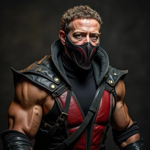 Mark Zuckerberg as Scorpion Demands Combat