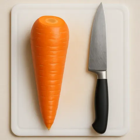 Large Orange Carrot