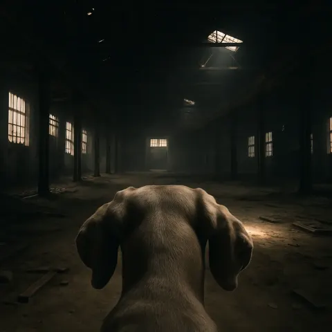 Weimaraner's POV: a Dusty