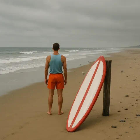 On an Expansive Beach