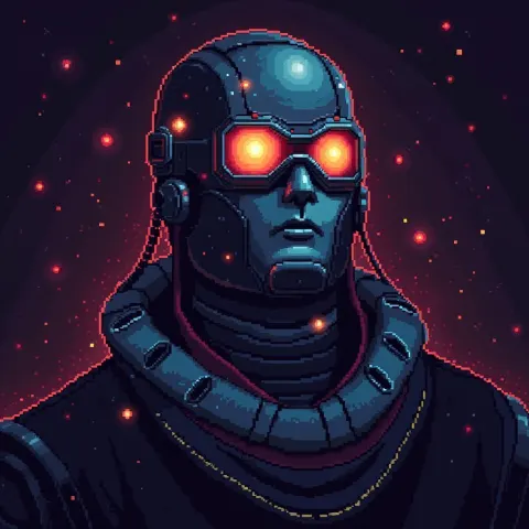 Kang the Conqueror in Glowing Pixels
