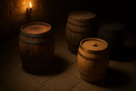 Torch-lit Chambers Filled with Long Shadows