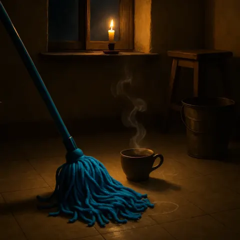 Vibrant Blue Mop