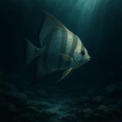 Through the Dim Depths and over the Jagged Ocean Floor