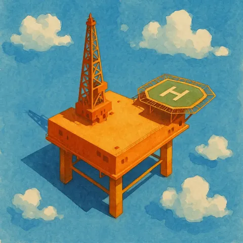 Single Drilling Platform—defined by its Horizontally Elongated Body