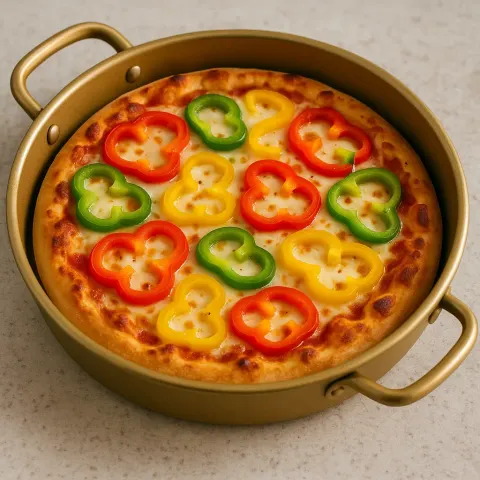 Cheese Pizza Topped