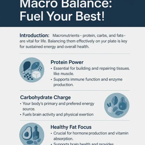 Visual Guide to Balanced Macronutrients