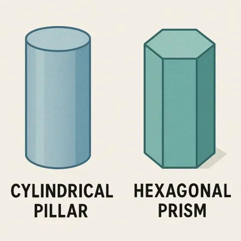 Attention Was Centered on the Hexagonal Prism