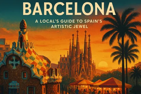 Alluring and Visually Engaging Cover for a Travel Guide Titled