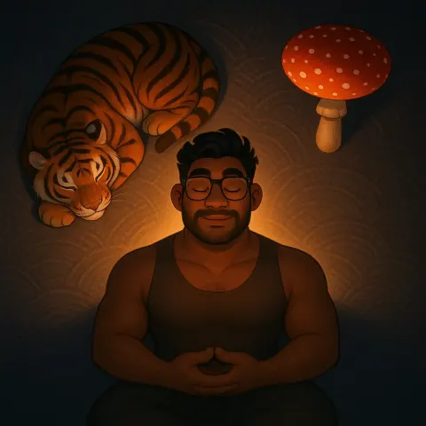 Directly Overhead Lighting Accentuates the Uppermost Forms of a Disney-Pixar