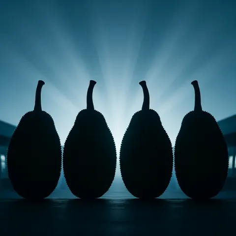 Four Diverse Jackfruits