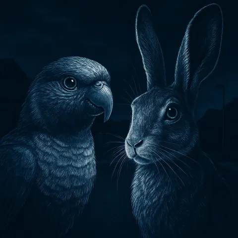 Lorikeet and Hare