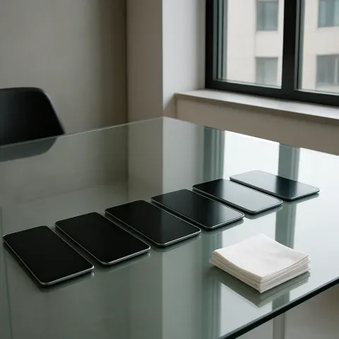 Modern Office Setting Features an Uncluttered Aesthetic