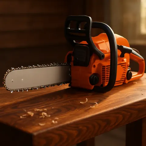 On a Sturdy Mahogany Workbench