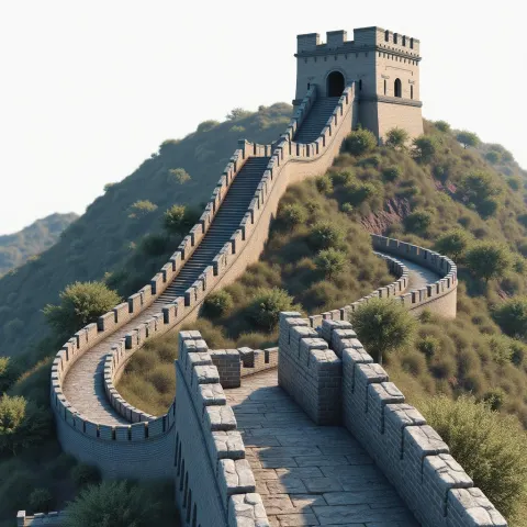 Great Wall Recreated Stone by Stone