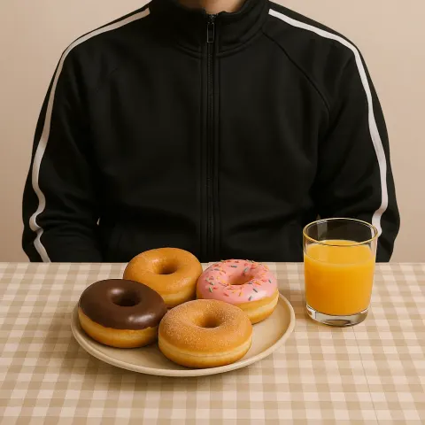 Person Wearing a Black Jacket