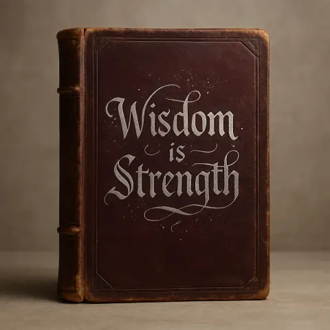 Exquisitely Aged Antique Book Takes Center Stage