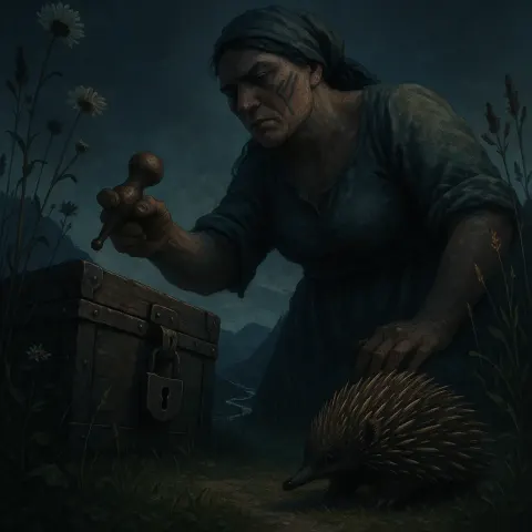 Working-class Female Figure of Historical