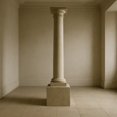 Only Pieces of Furniture Were the Rectangular Base