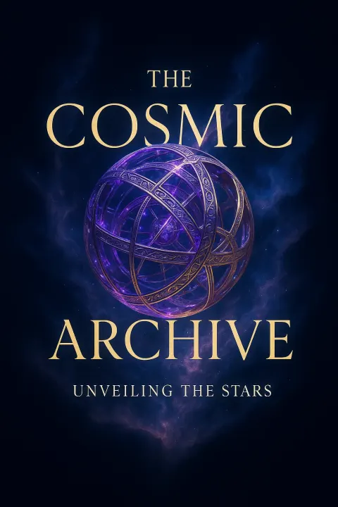 Vertical (3:4) Surrealist Poster for a Cosmic Observatory