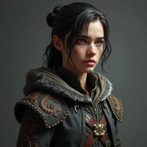 Arya Stark as a Detailed Fantasy Model