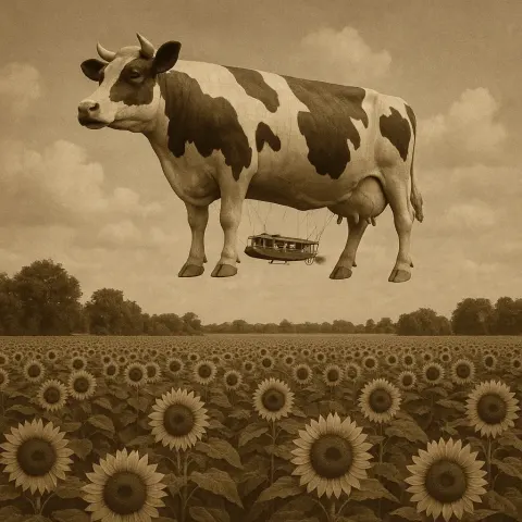 Vintage Sepia Photograph