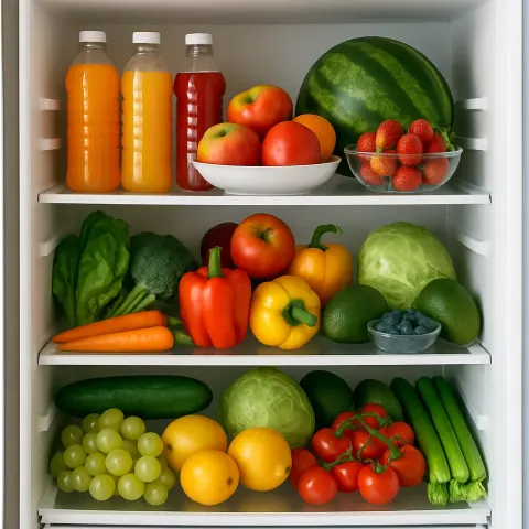 Refrigerator Door Swung Open
