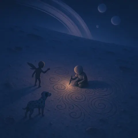 Vast Alien Planet Surface