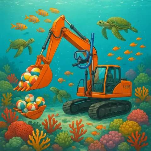 Imagine an Enchanting Underwater Scene