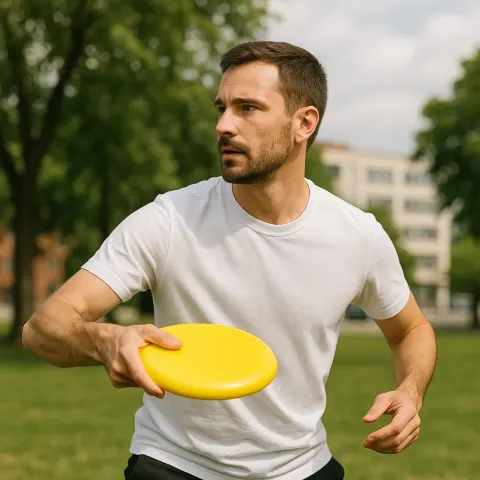 Person in a White Shirt