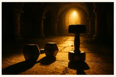 Within a Forgotten Subterranean Crypt