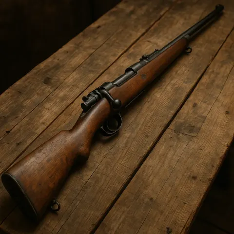 Classic Hunting Rifle with a Bolt-action Design