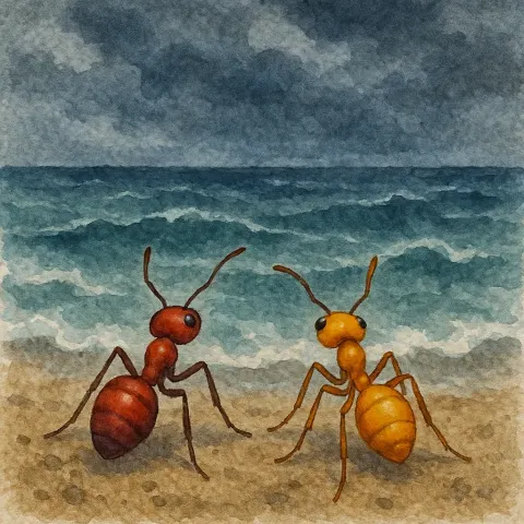 Two Diverse Ants