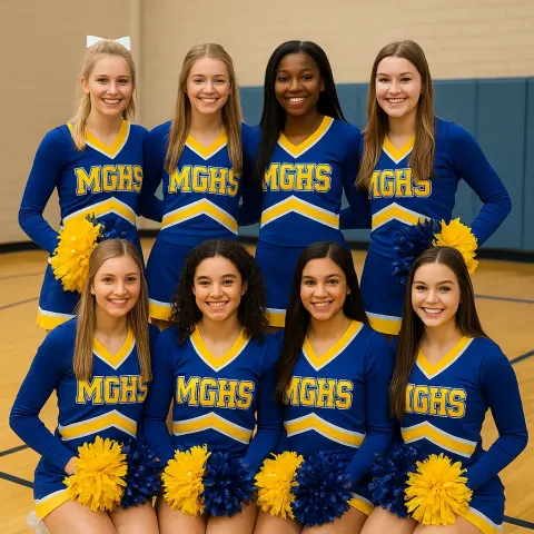 Group of Cheerleaders