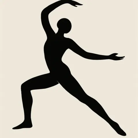 Imagine a Figure Positioned Elegantly