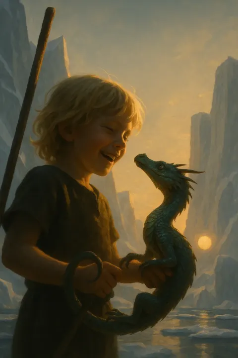 Child with Golden Blonde Honey Blonde Hair