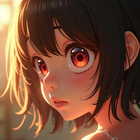 Tearless Grief Sculpted in Anime Fantasy