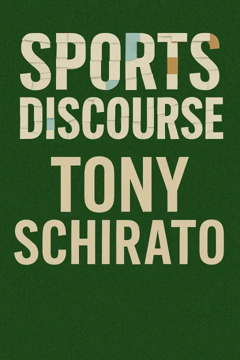 Book Cover Titled "Sports Discourse" by Tony Schirato