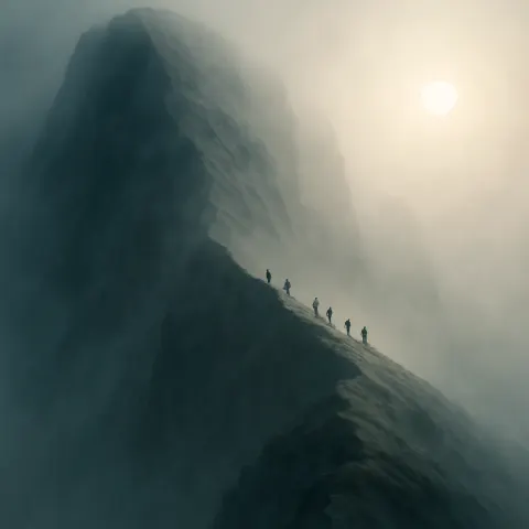 Small Group of Hikers