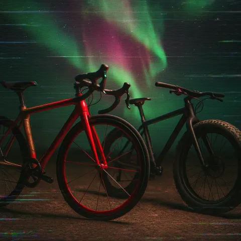 Under the Ethereal Glow of a Vibrant Aurora