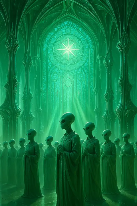 Within a Grand Alien Sanctuary