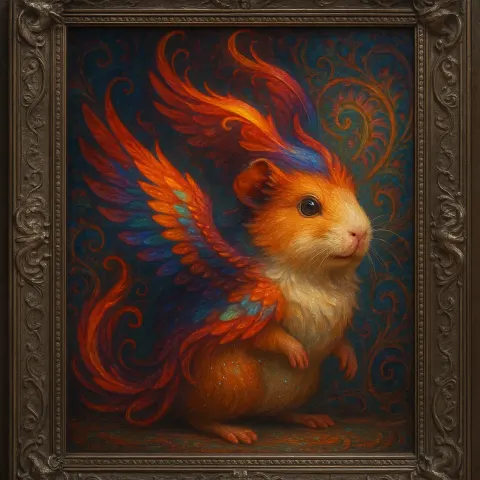 Exquisitely Detailed Oil