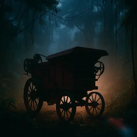 Single Classic Agricultural Red Thresher