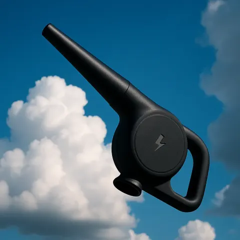 Single Matte Black Hand Blower