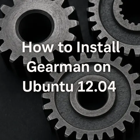 How to Install Gearman on Ubuntu 12.04 Text